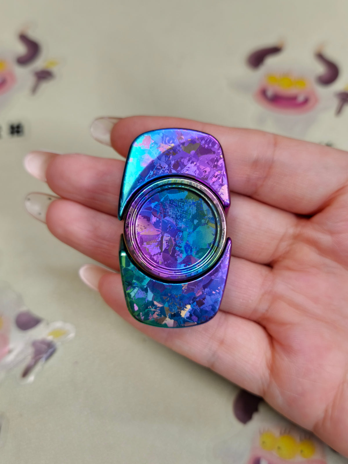 Premium Exquisite Cloud Crystallized Titanium