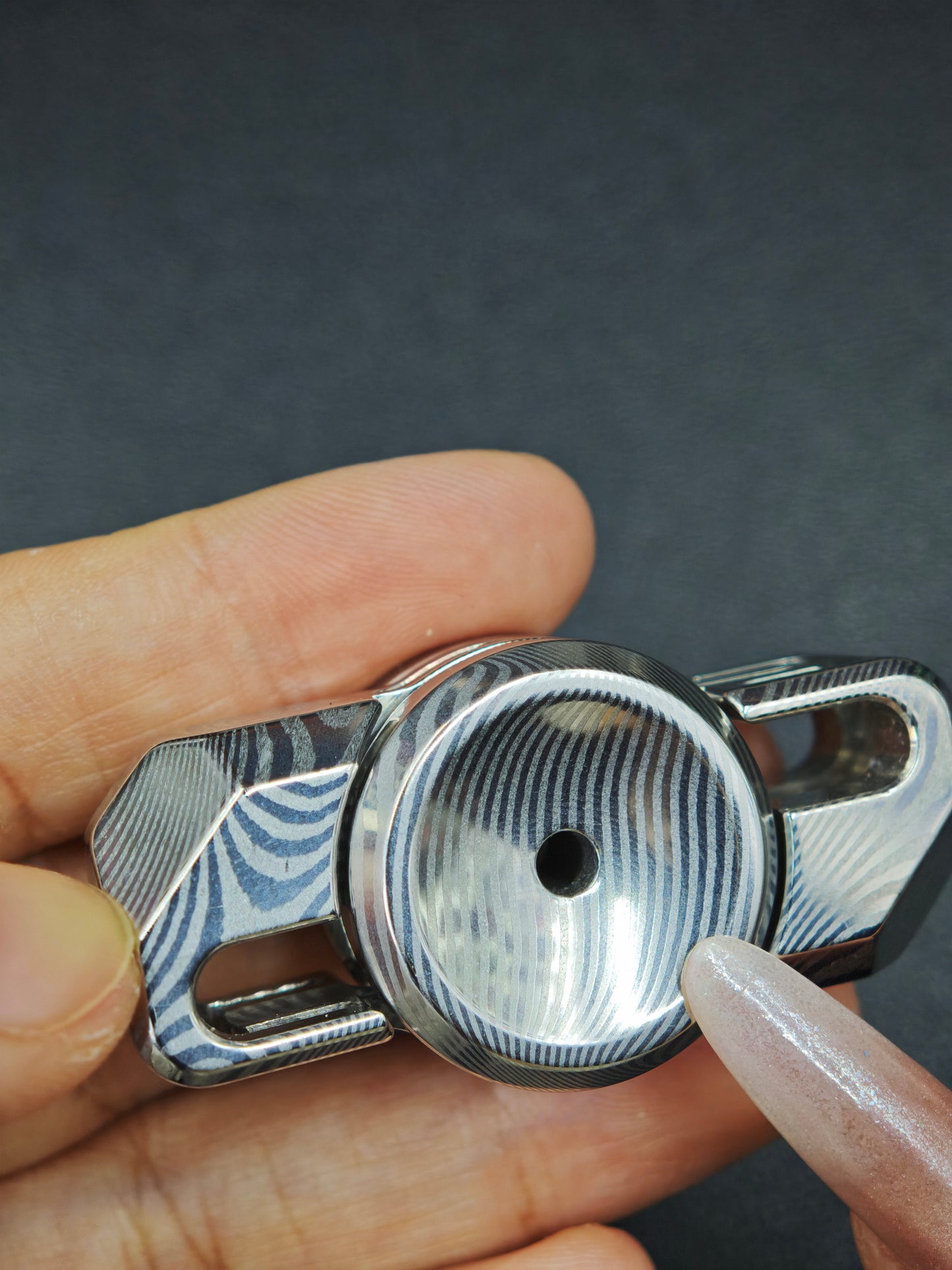 Chubby Paddle Damasteel