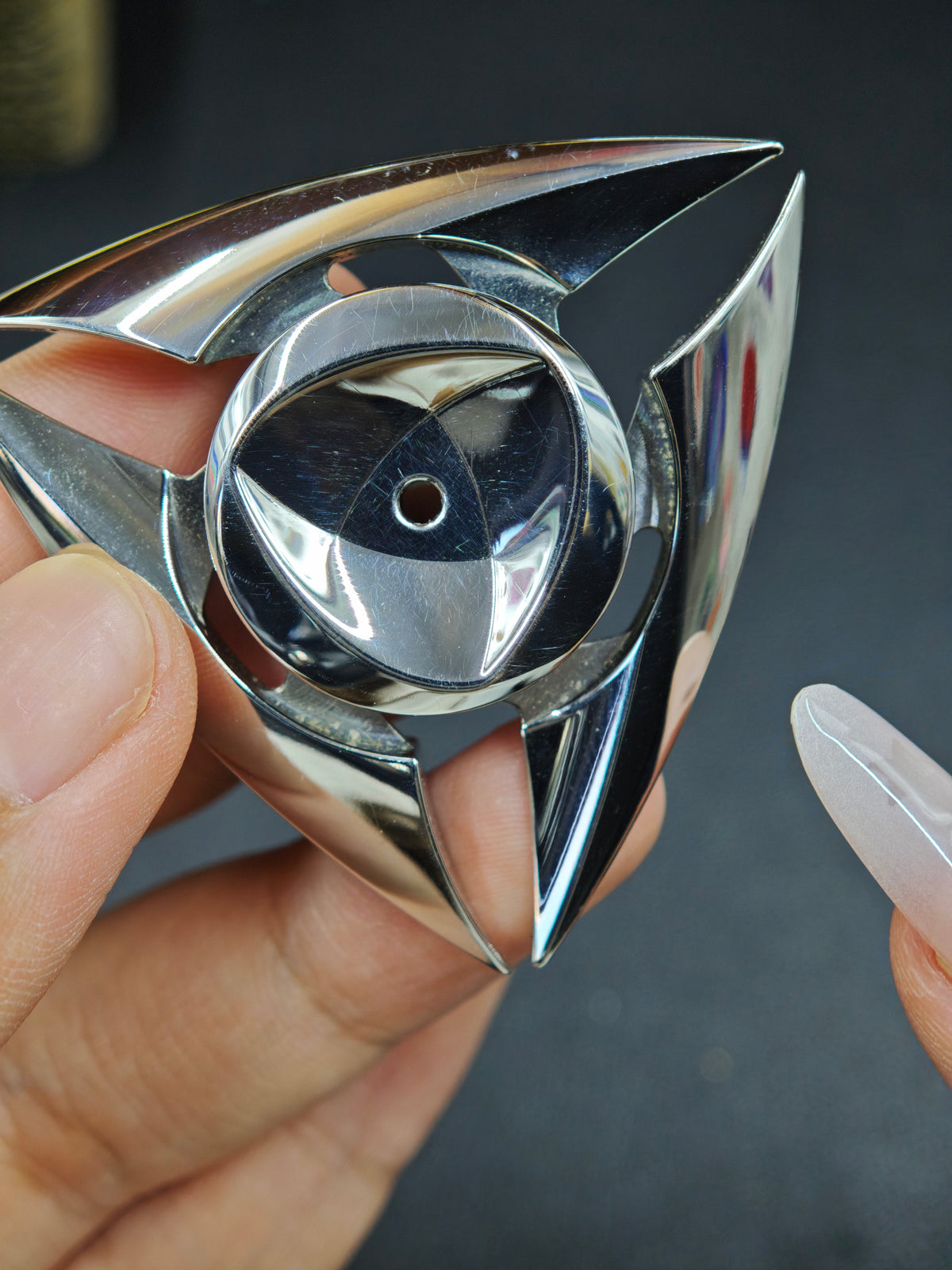 Pinwheel Stainless Steel Polished