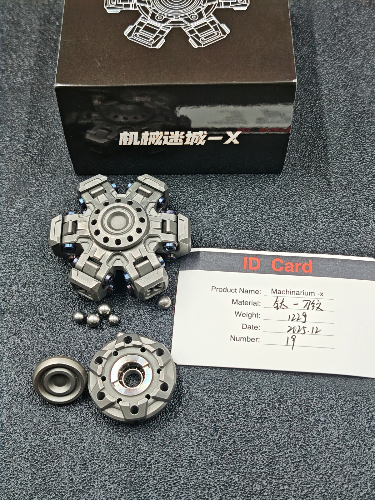 Machinarium X Titanium Stonewashed Machine Finished