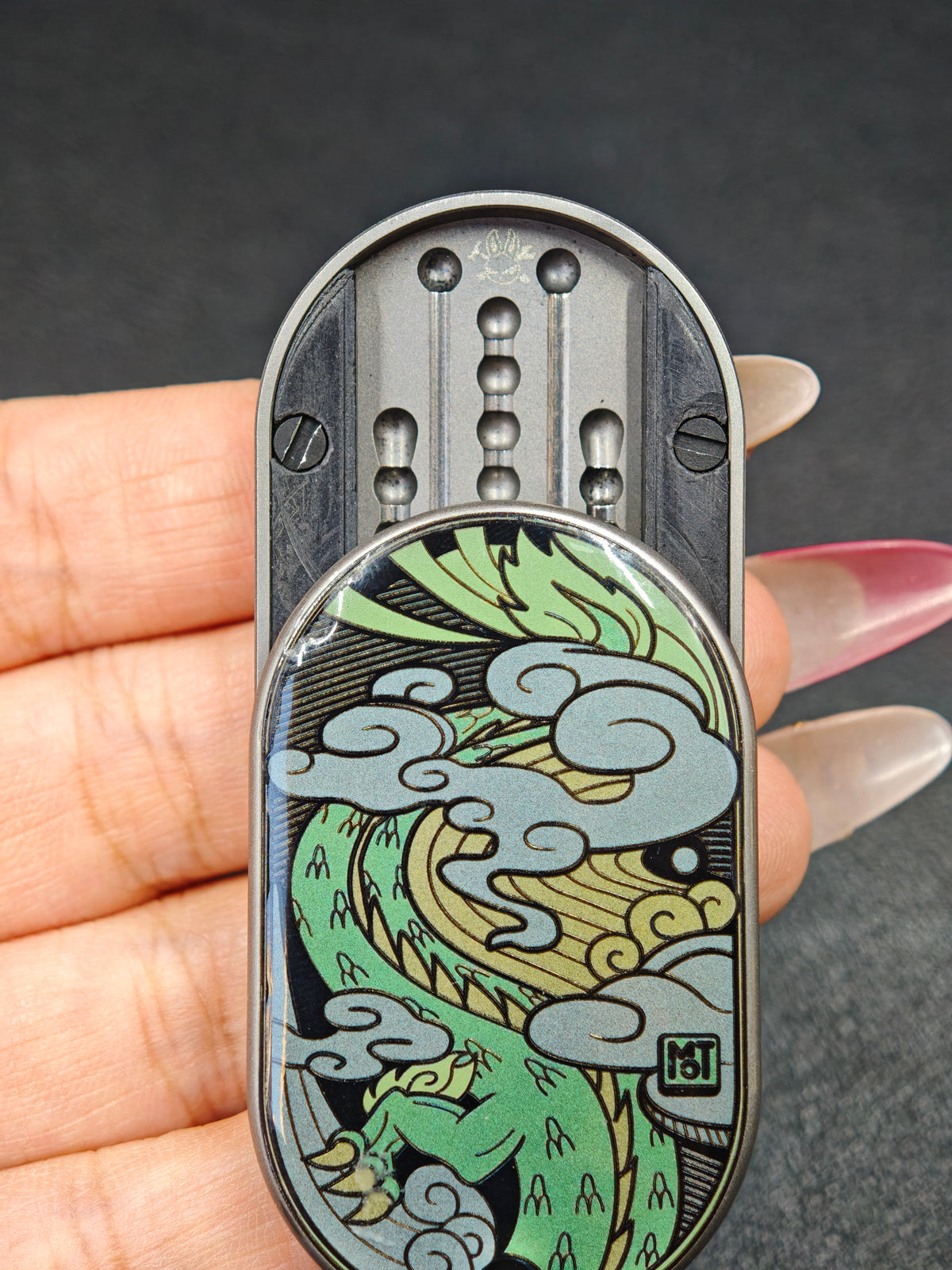 Dragon Rhythm Titanium Resin-Sealed