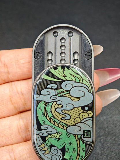 Dragon Rhythm Titanium Resin-Sealed