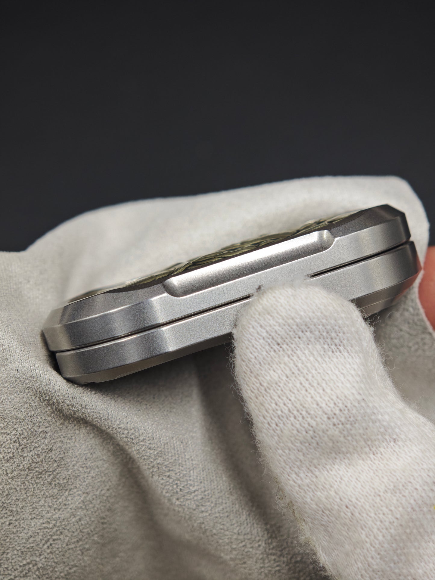 5 Stainless Steel Stonewashed