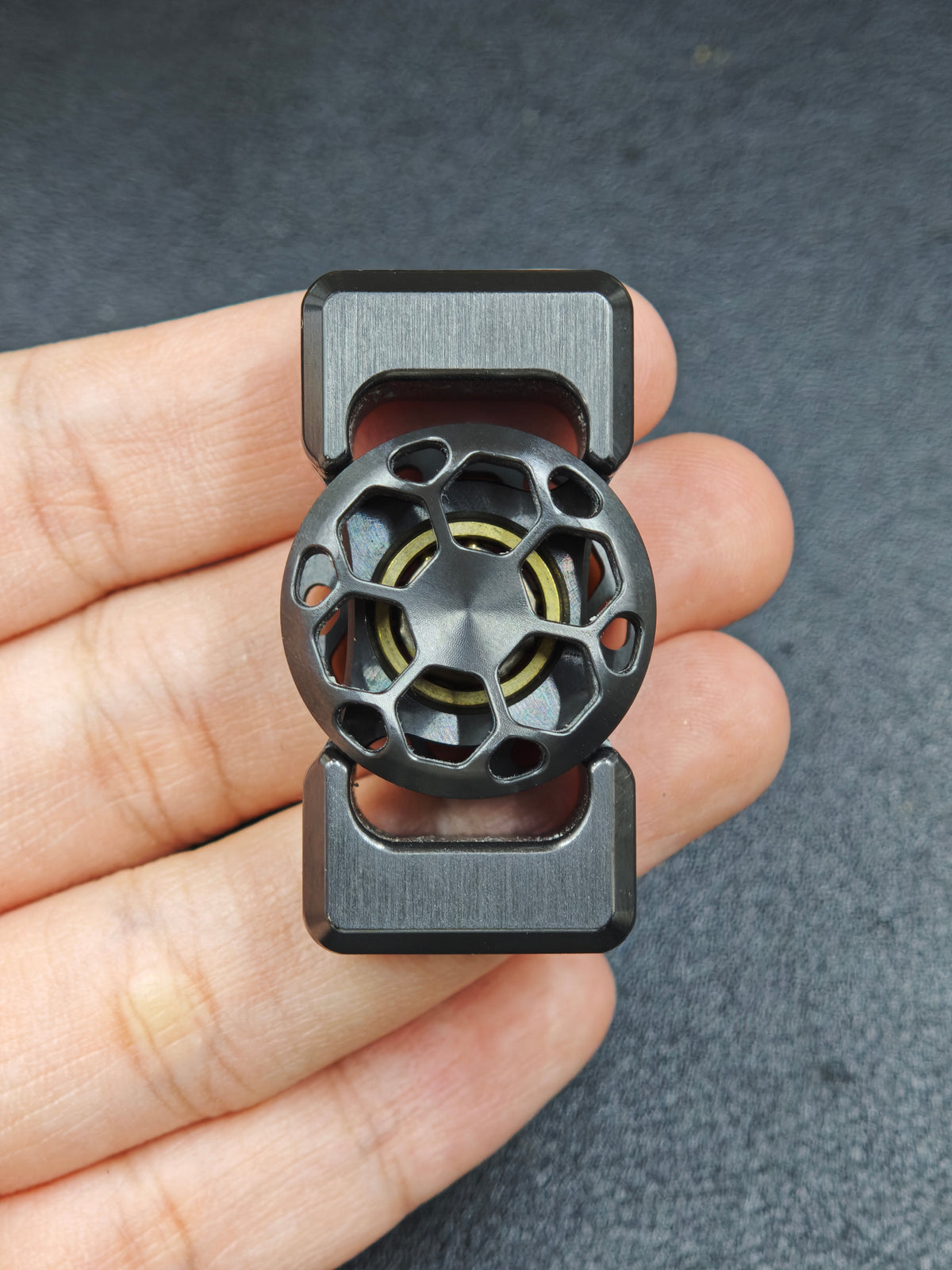 Impact Mini Zirconium Brushed Engraved