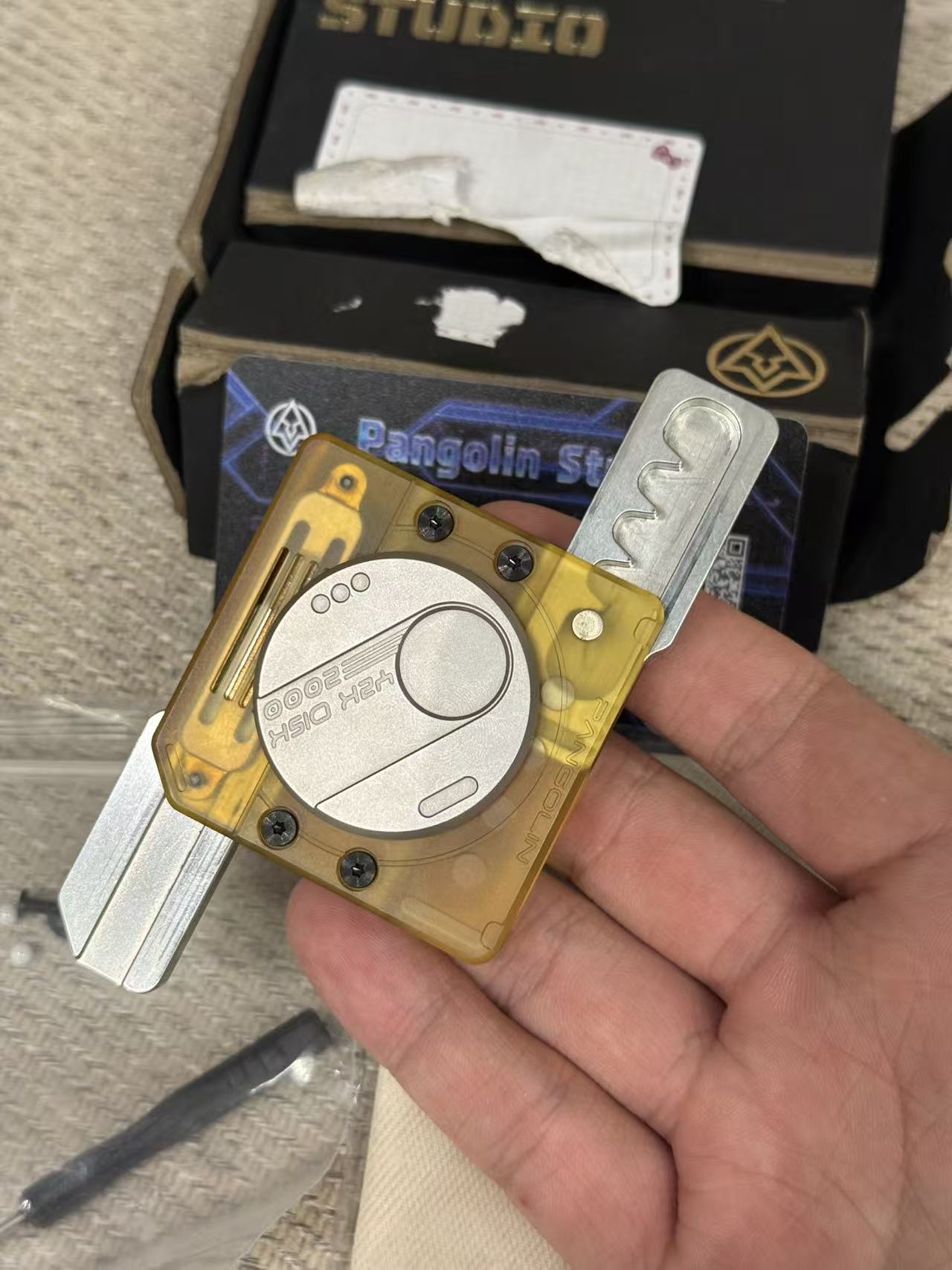 Millennium Y2K Disk Stainless Steel