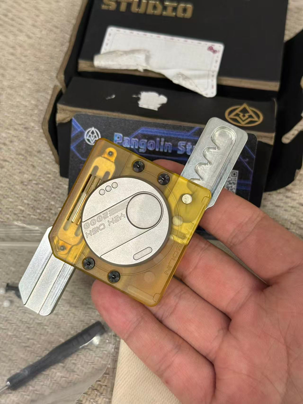 Millennium Y2K Disk Stainless Steel