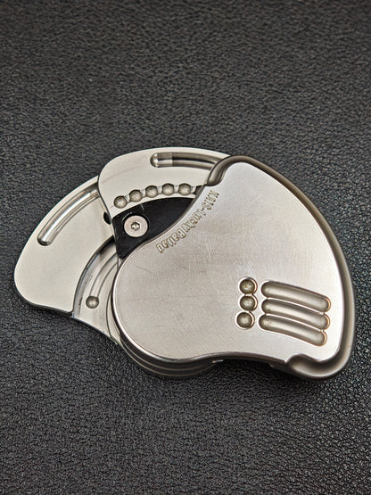 Balled Shell Stainless Steel Stonewashed