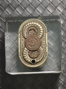 Maya Quetzalcoatl Wave Brass