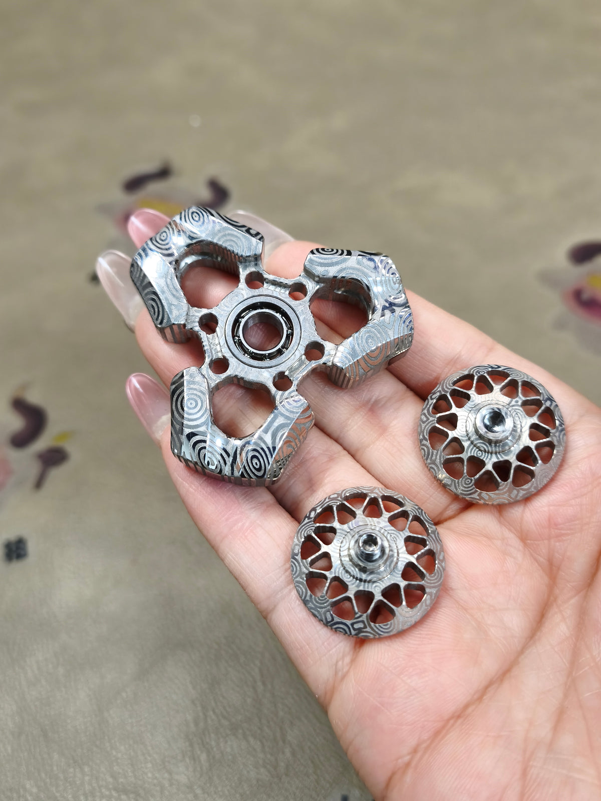 Explorer Damasteel Etched