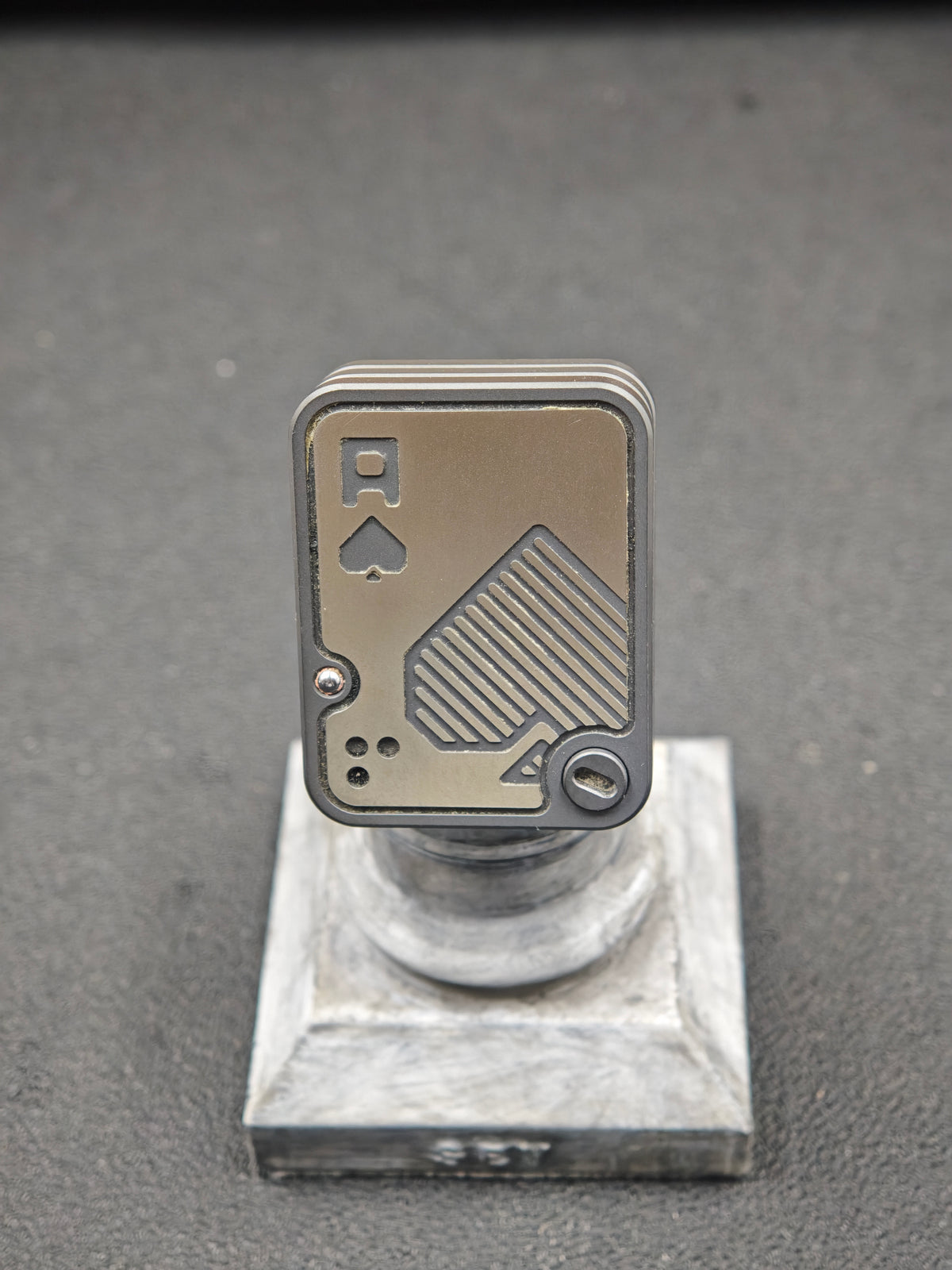 AAA Push Card Zirconium