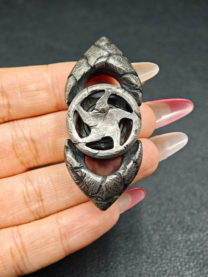 Gray II Stainless Steel Stone Textured