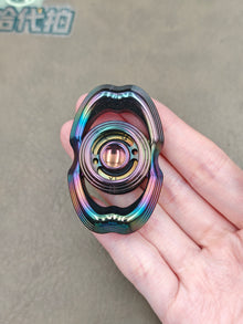 Obsidian Crystalized Zirconium Oil Slick