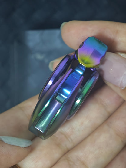 Sabertooth Tungsten Color-Anodized Machine Finished