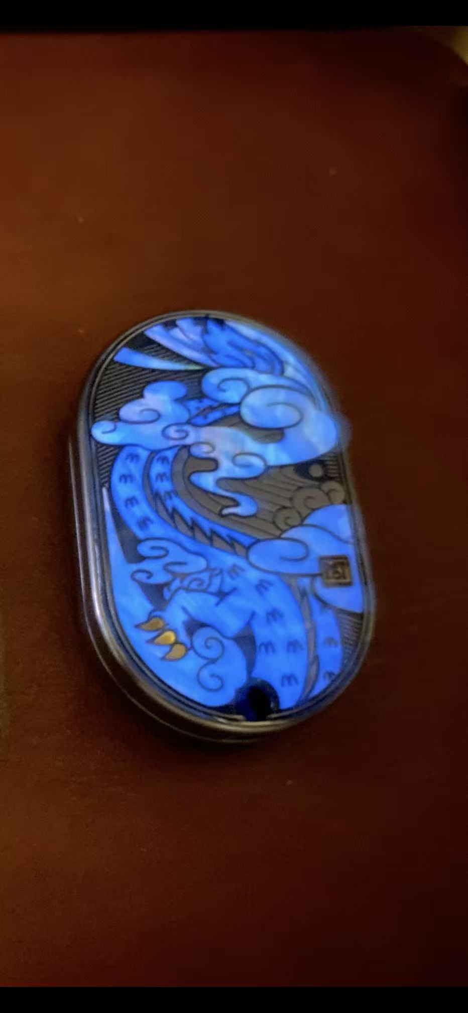 Dragon Rhythm MOP Resin-Sealed