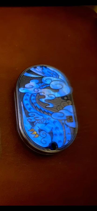 Dragon Rhythm MOP Resin-Sealed