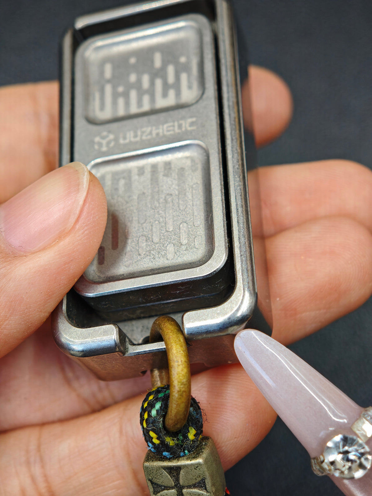 Pop Up Stainless Steel Stonewashed
