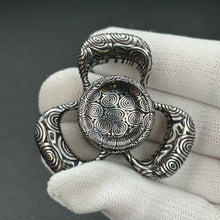 Three-Leaf Horizon Damasteel