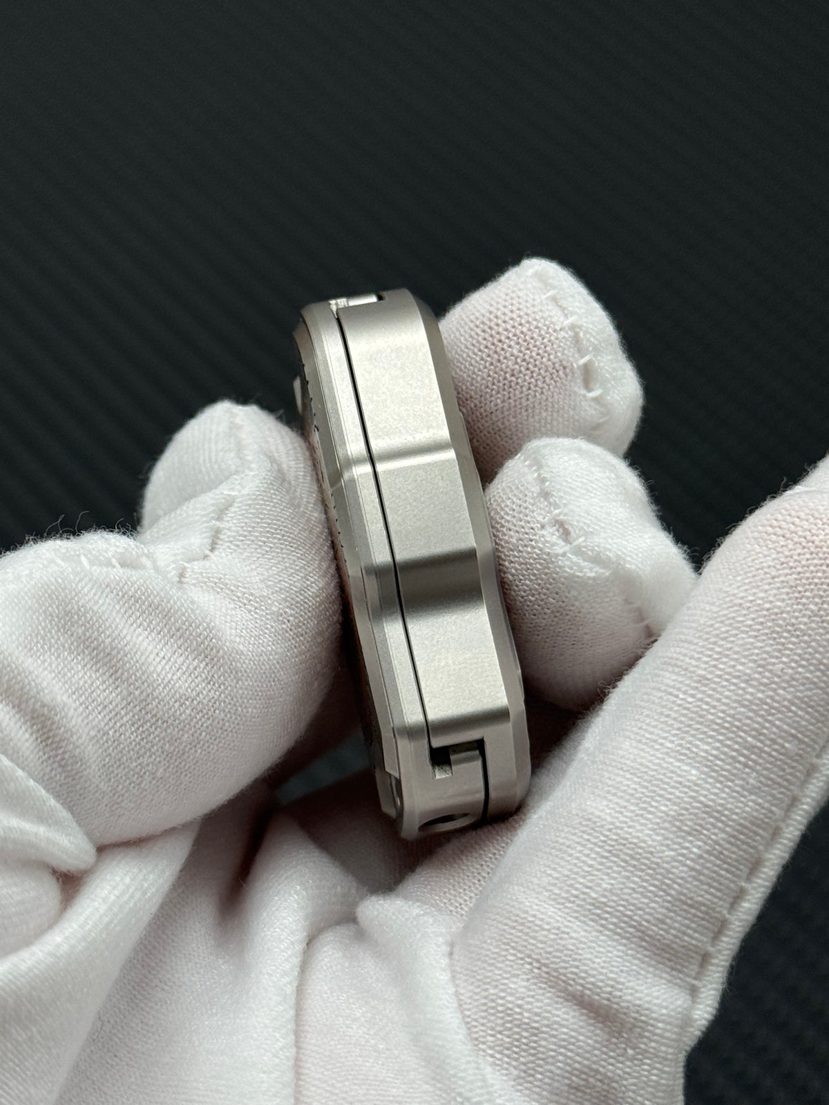 ALPHA S Stainless Steel Engraved