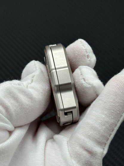 ALPHA S Stainless Steel Engraved