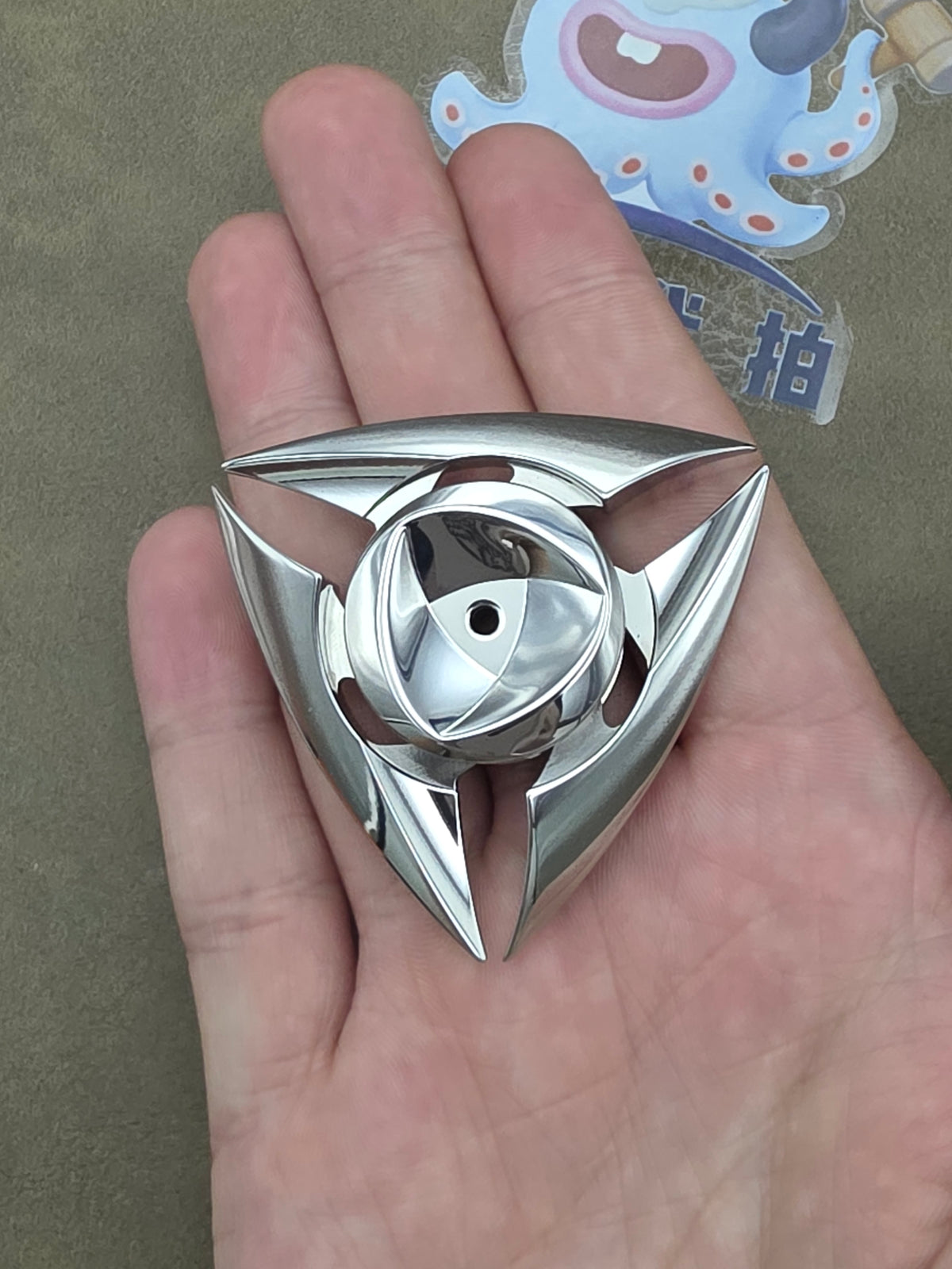 Pinwheel Stainless Steel Polished
