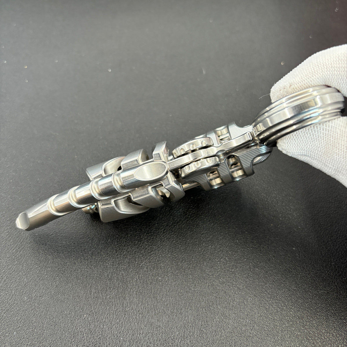 Exoskeleton Magnetic Mechanical Stainless Steel Blasted