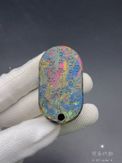 Greedy Cat Carbon Damascus