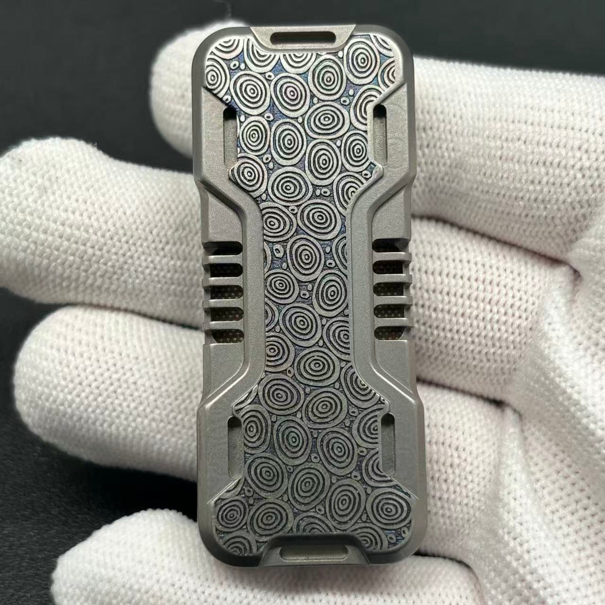 Power Train Damasteel Engraved