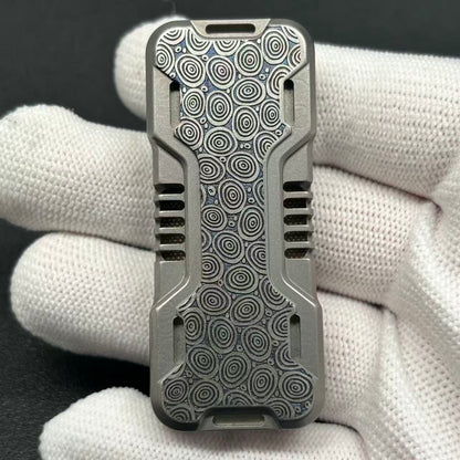 Power Train Damasteel Engraved