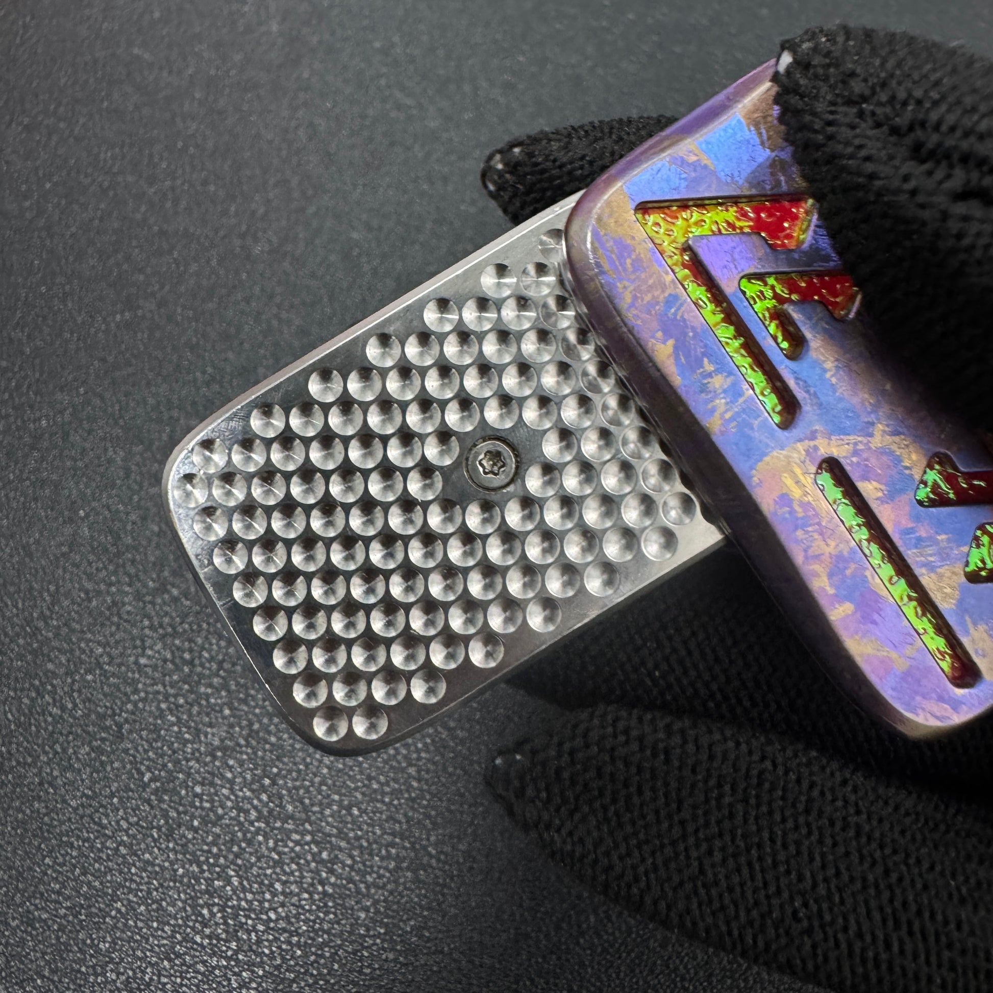Boundary Mountain Crystallized Titanium