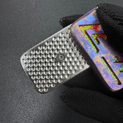 Boundary Mountain Crystallized Titanium