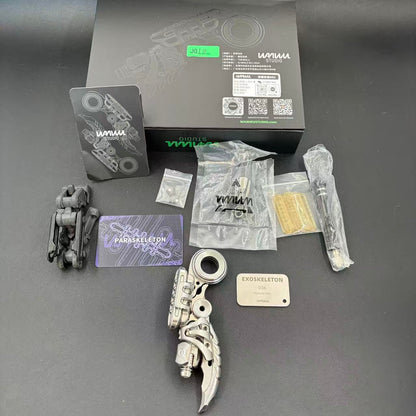 Exoskeleton Magnetic Mechanical Stainless Steel Blasted
