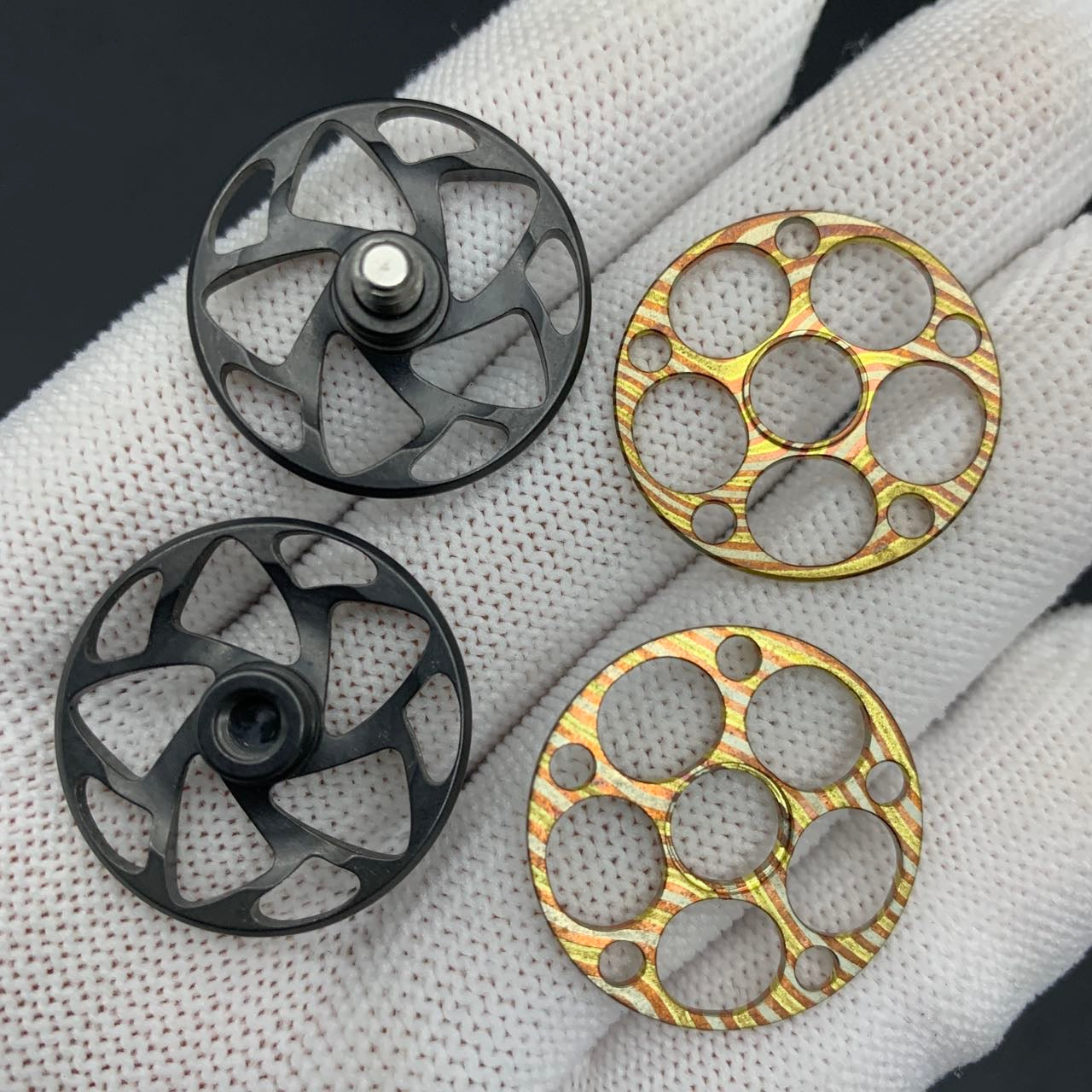 Decode Buckle Mokume Zirconium