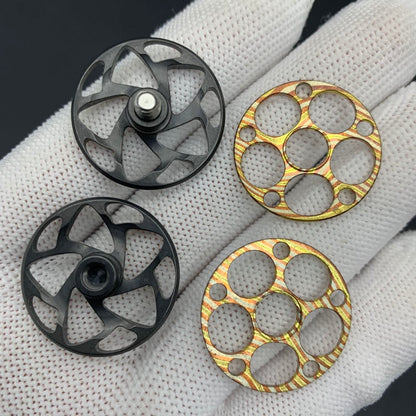 Decode Buckle Mokume Zirconium