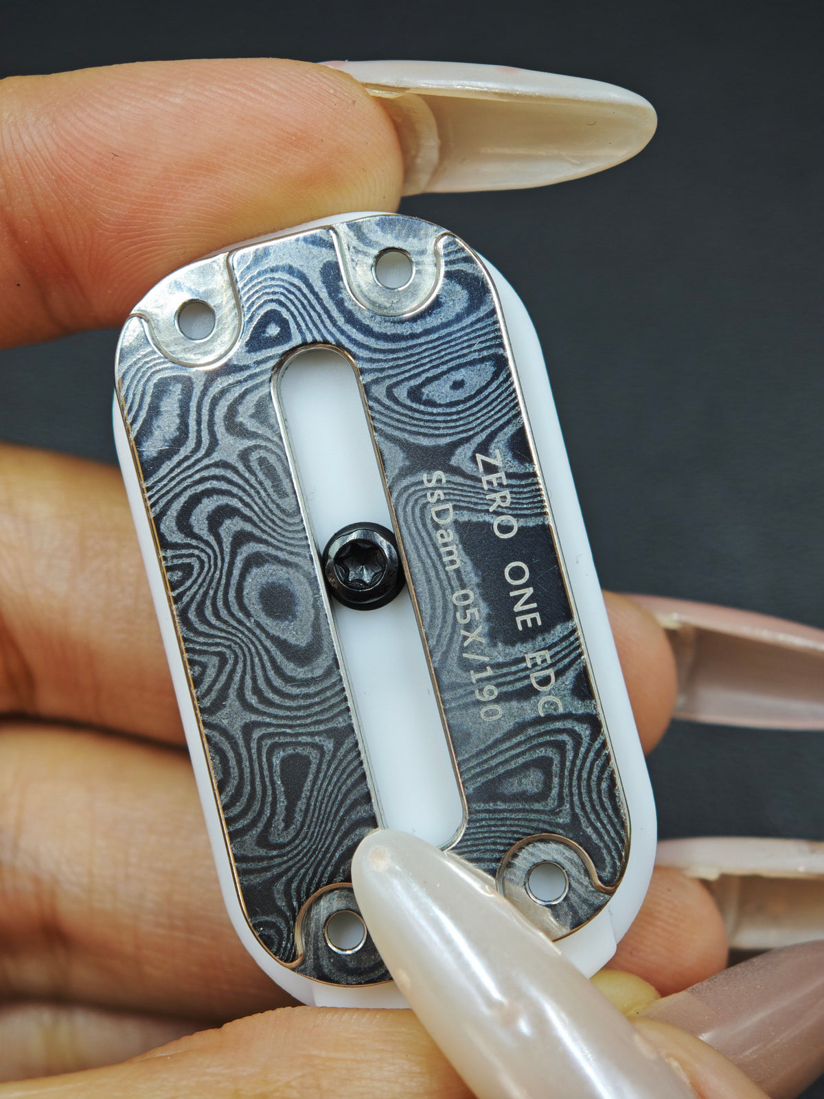 3 Layer Dense Core Damasteel