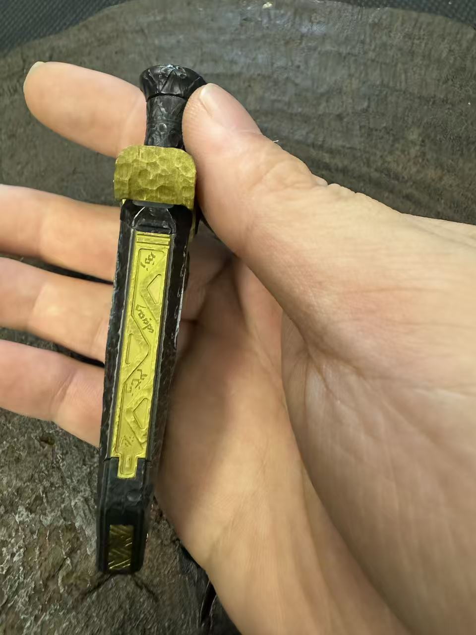 Aroundight Tungsten-Copper Engraved