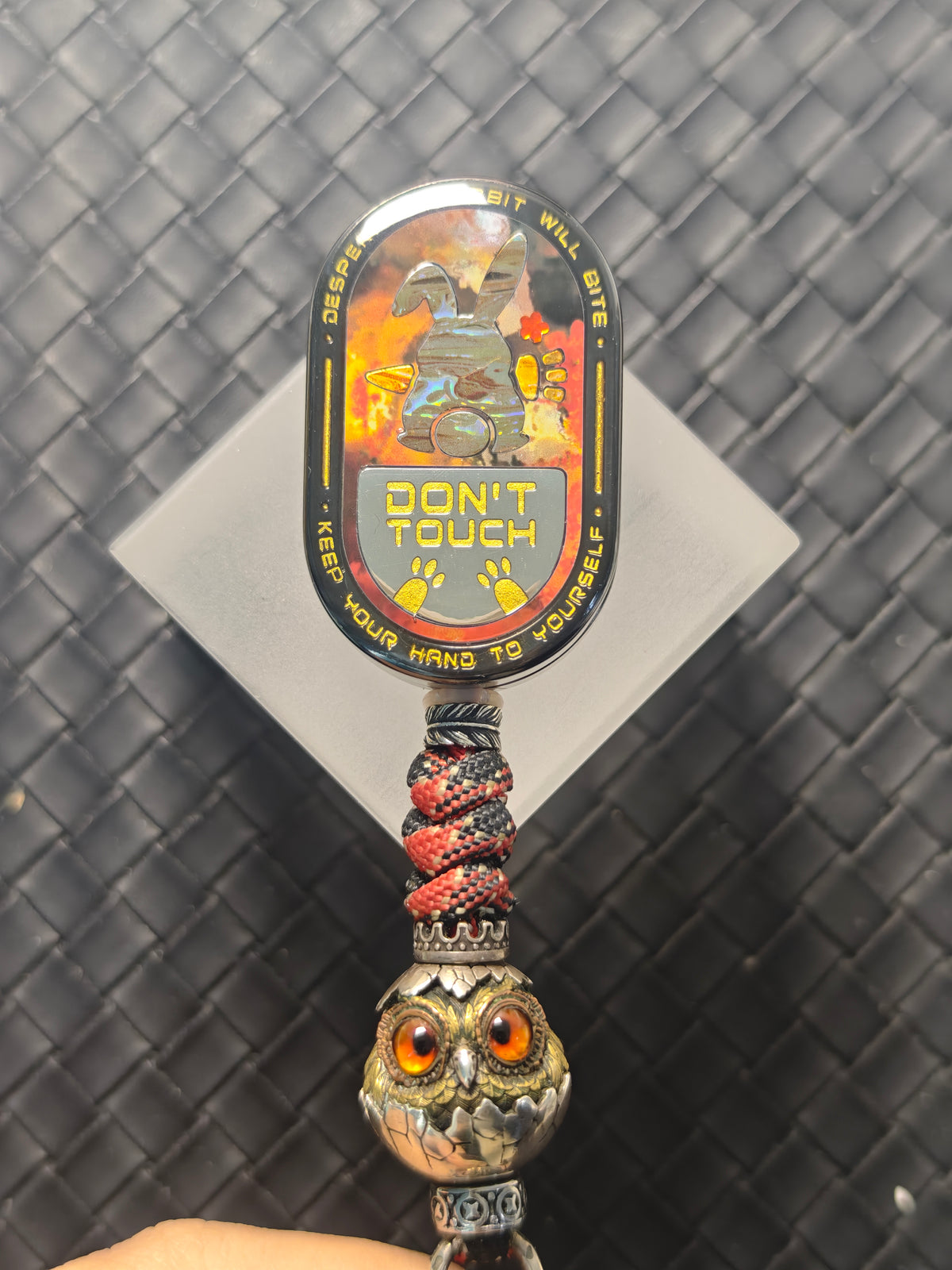 Grumpy Rabbit Rhythm Zirconium Resin-Sealed