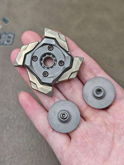 Haze Shell Opening Cupronickel Titanium