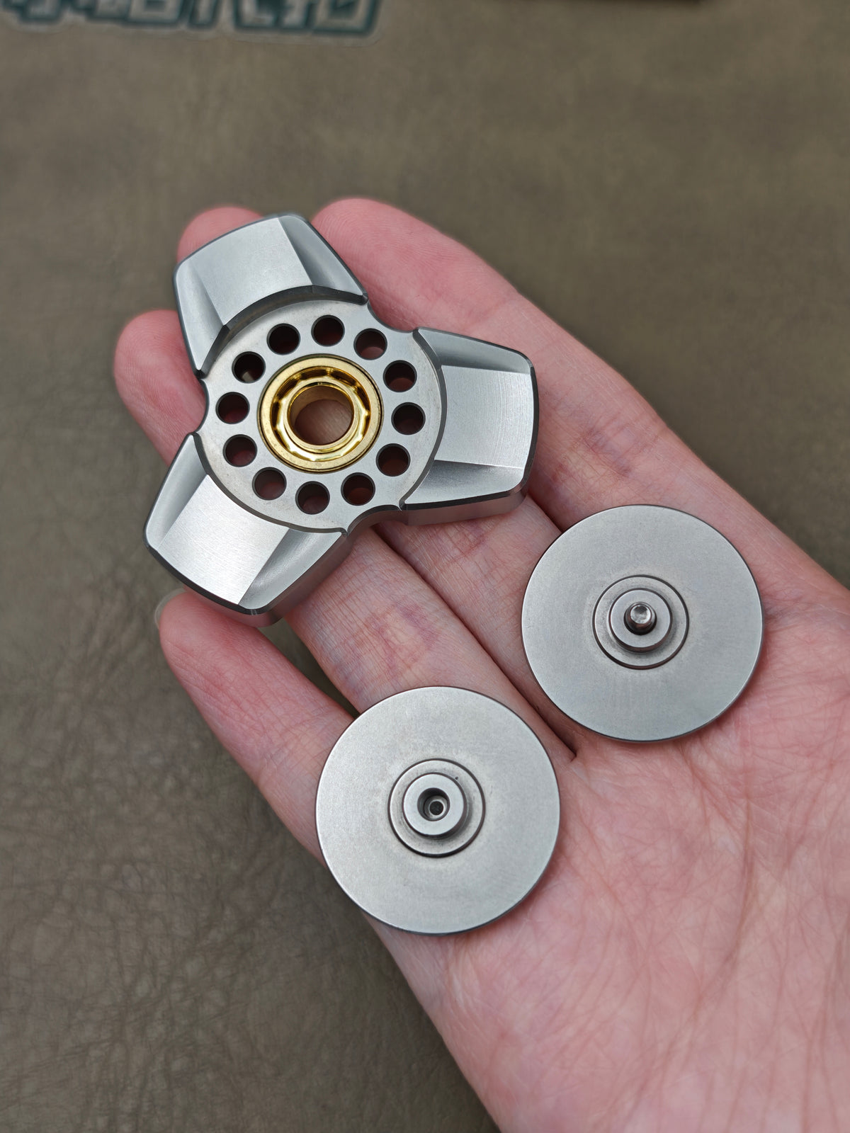 Gentle Breeze Bearing Cap Stainless Steel Stonewashed