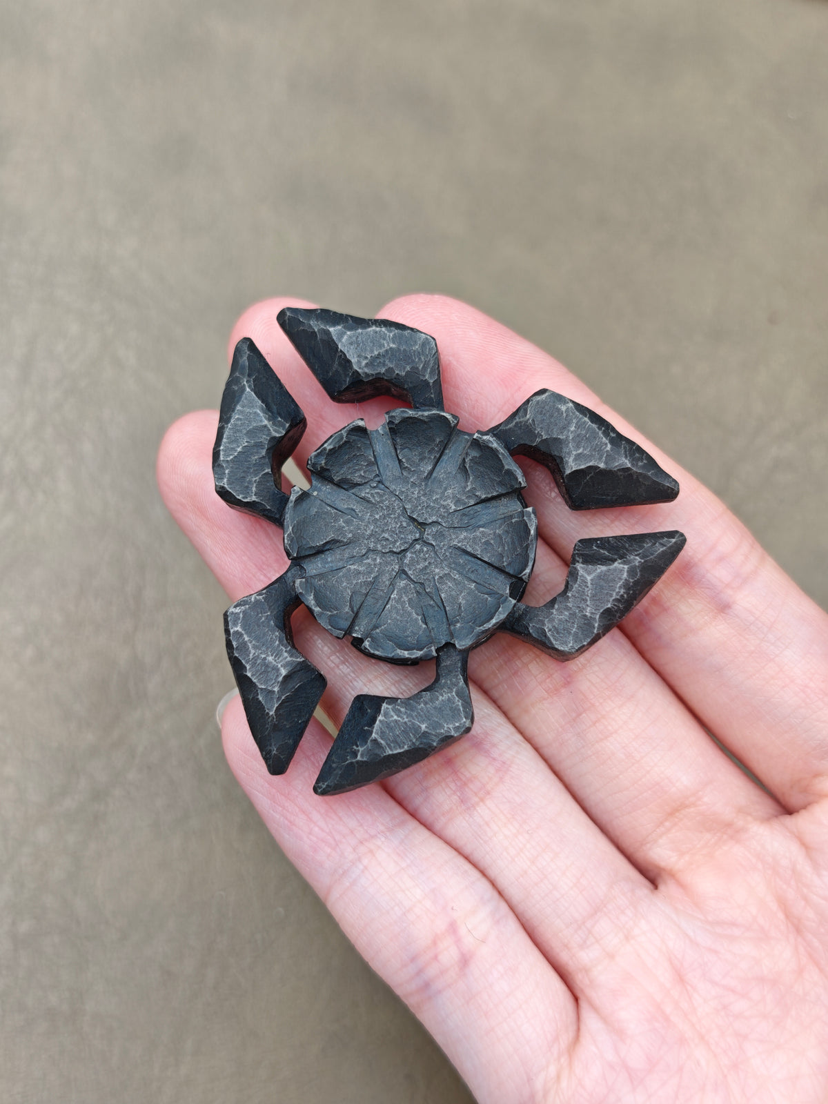 Scorpio Bearing Cap Tungsten Stone Textured