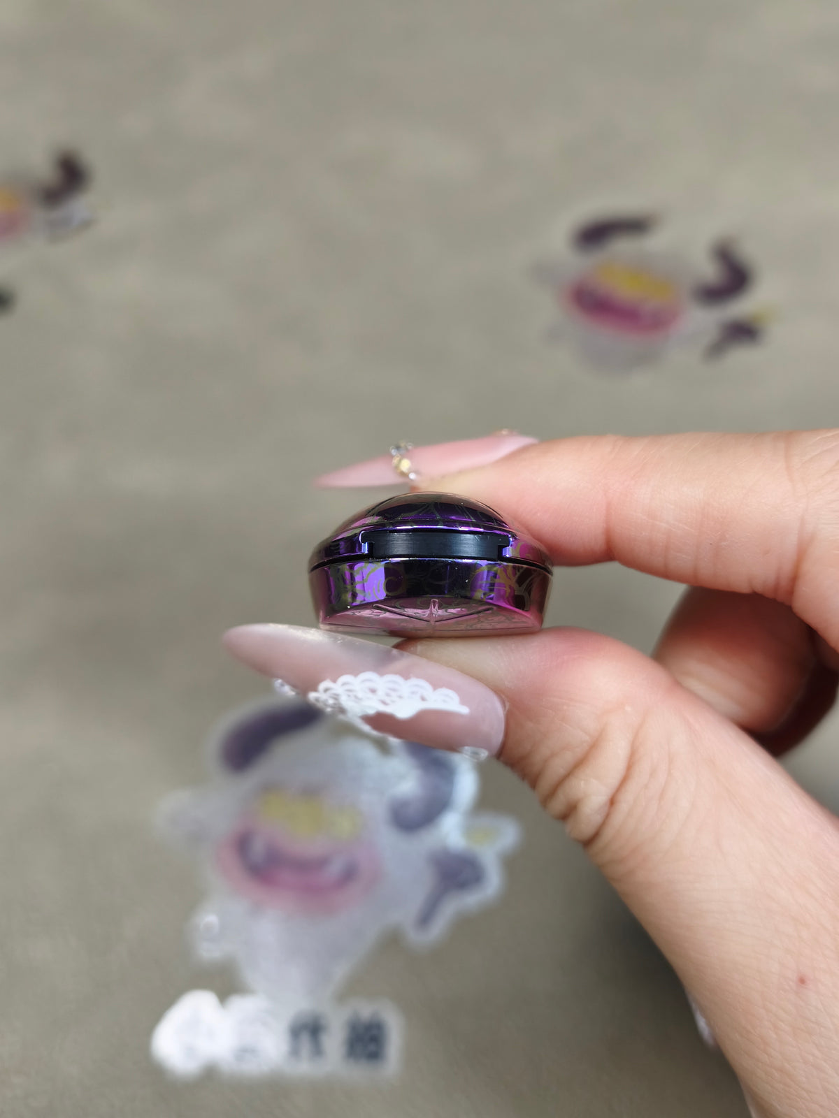 Jingle Beetle Zirconium Color-Anodized Polished