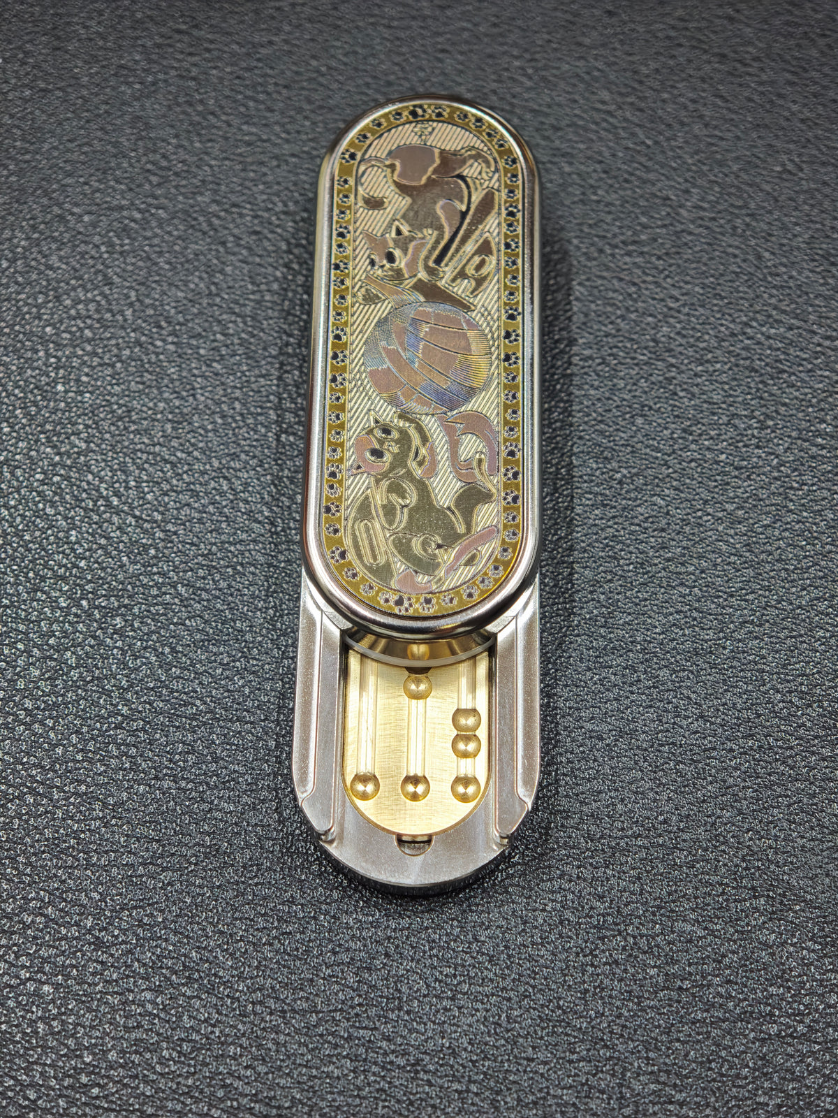 Ming Yin Titanium Engraved