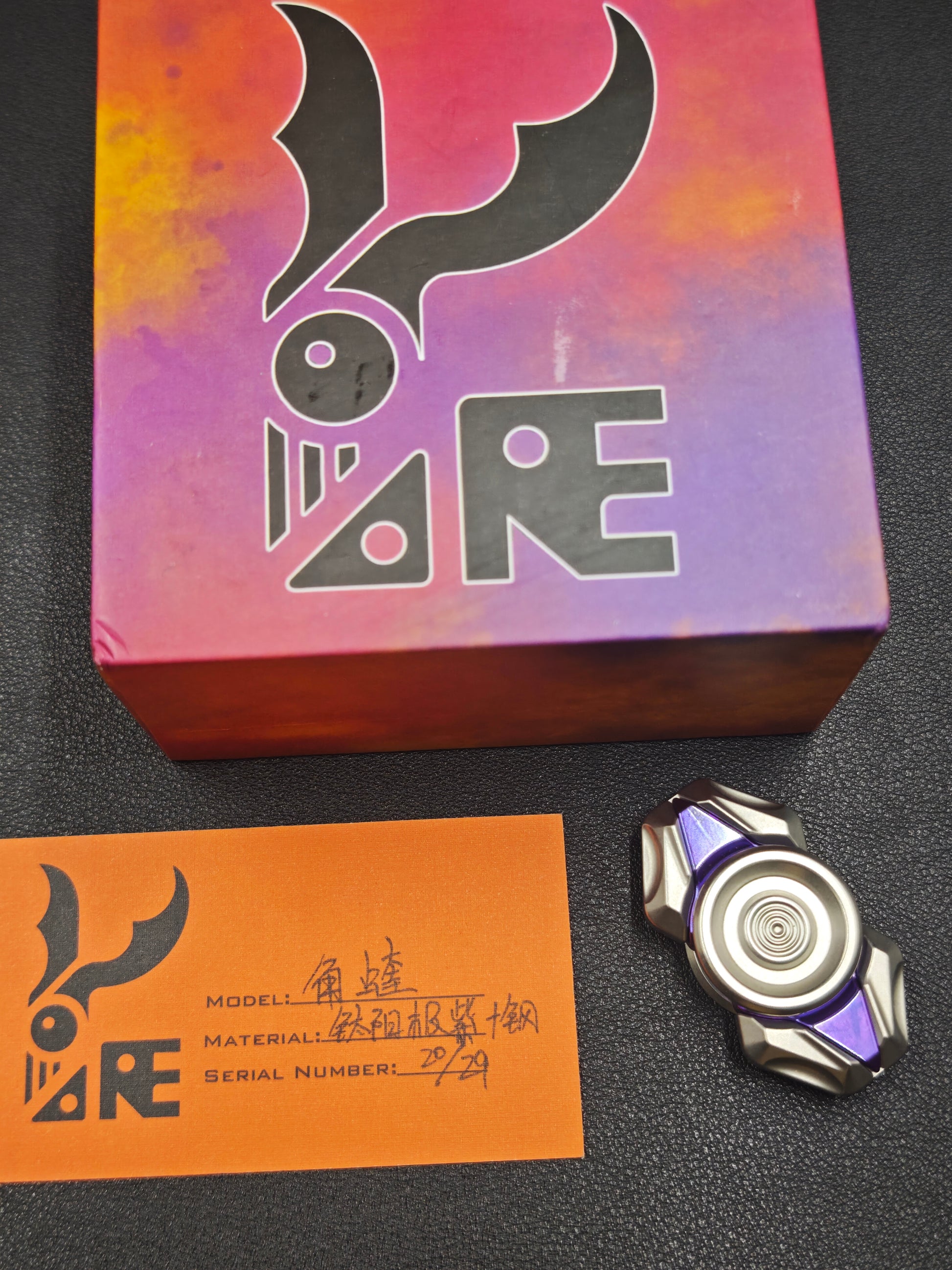 Spin Titanium Stainless Steel