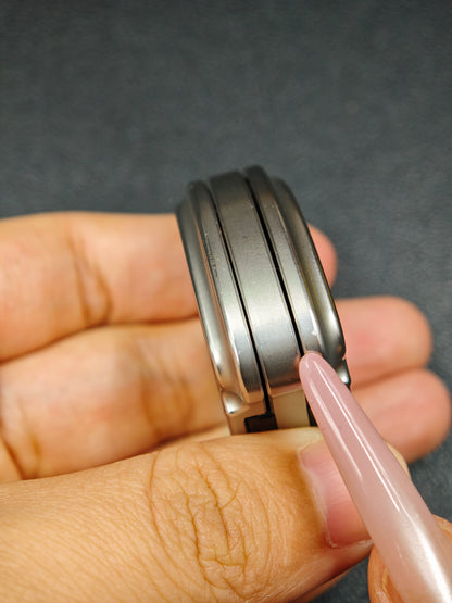 Balled Shell Stainless Steel Stonewashed