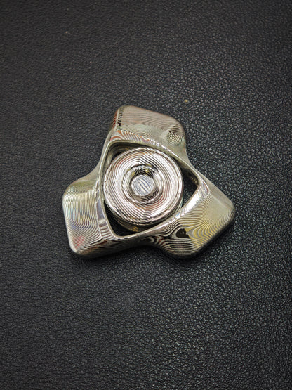 Phantom Dual Leaf Damasteel