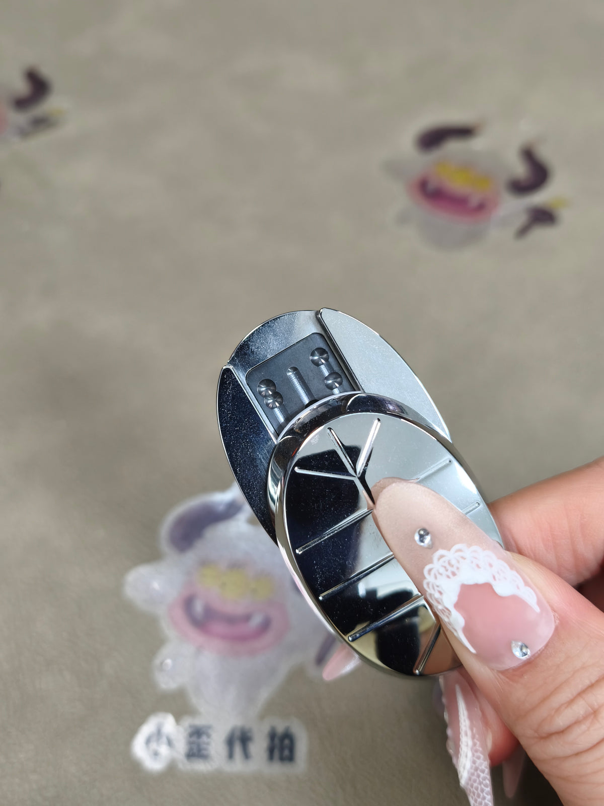 Jingle Beetle Titanium Polished