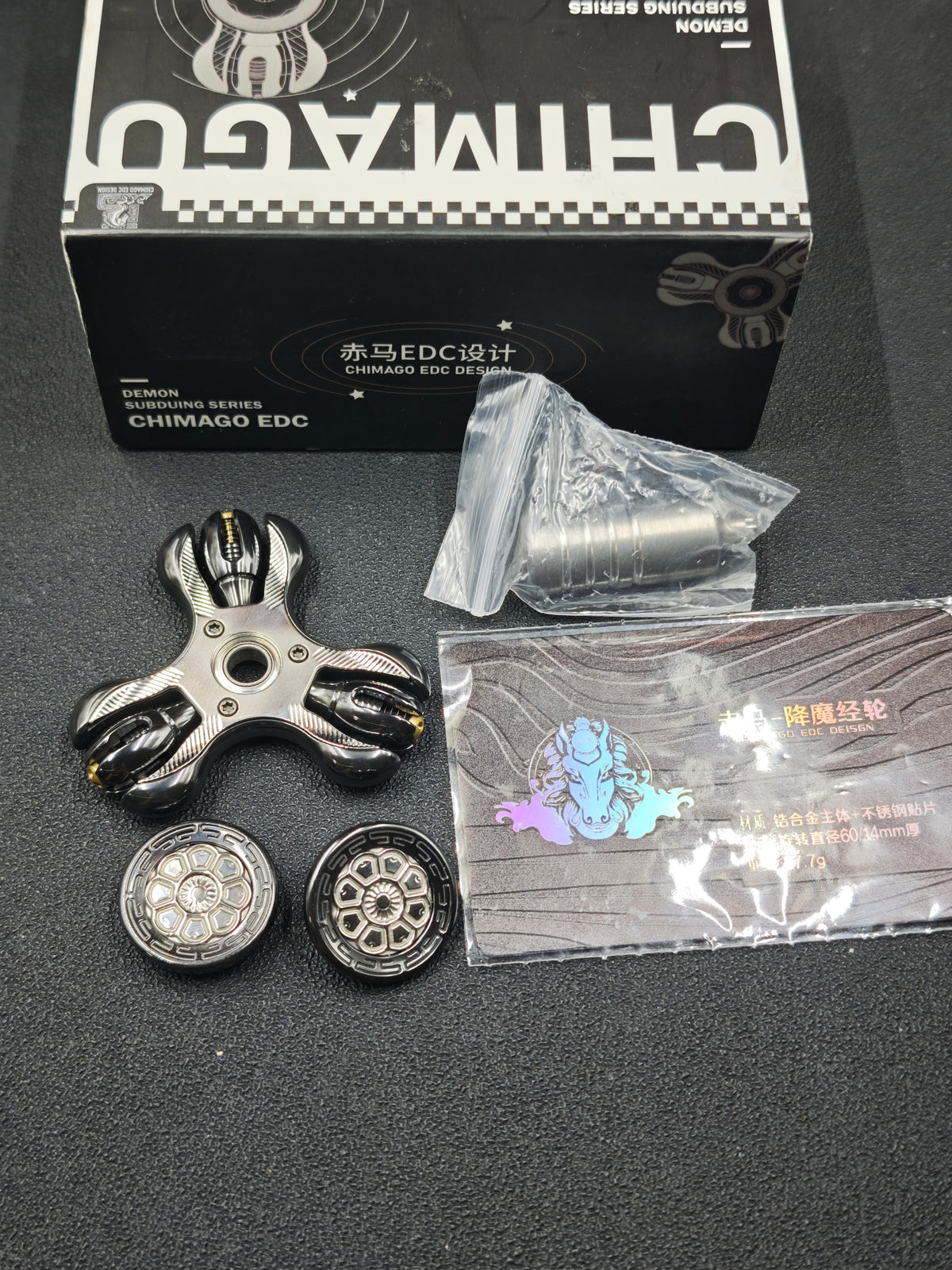 Demon Subduer Tuning Fork Bone Zirconium
