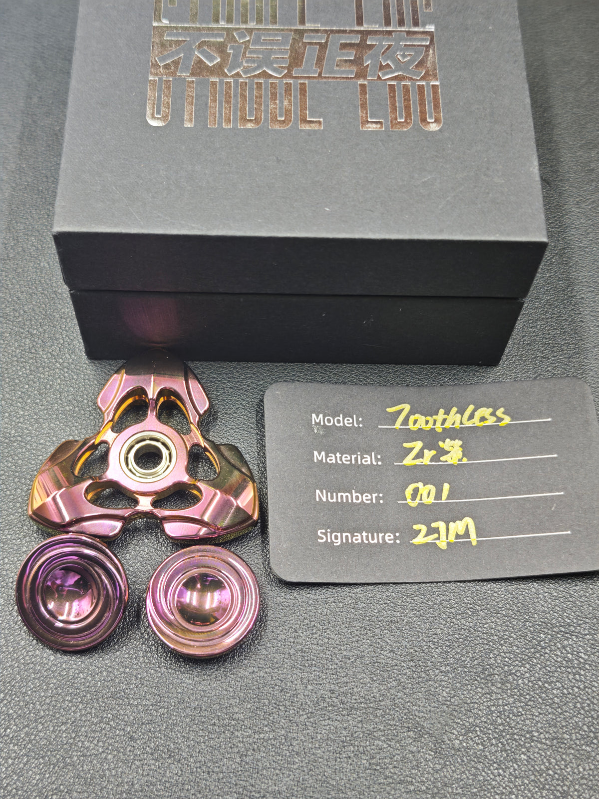 Toothless Finale Special Material Zirconium