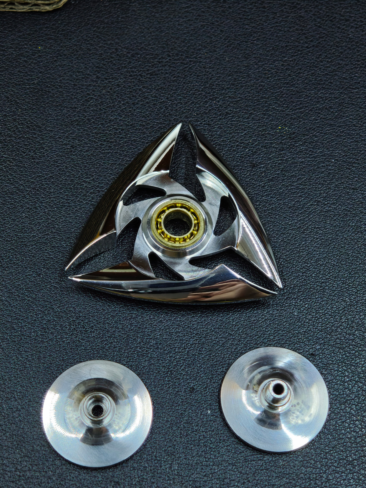 Pinwheel Stainless Steel Polished