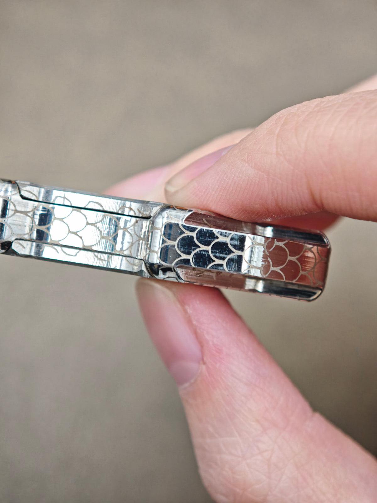 Viper1.0 Stainless Steel Engraved