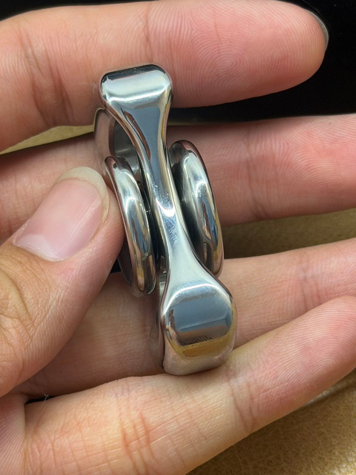 Two-Leaf Horizon Stainless Steel